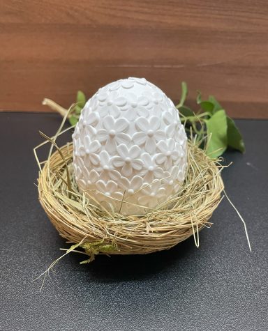 Deko Ei im Nest