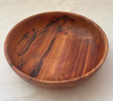 Gedrechselte Schale Kirsche