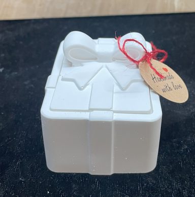 Deko Dose mit Schleife